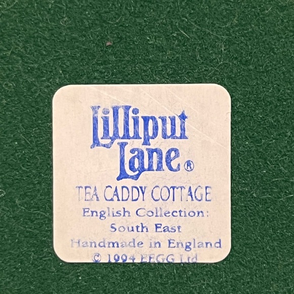 Lilliput Lane Tea Caddy Cottage | English Collection Vintage - Picture 7 of 8